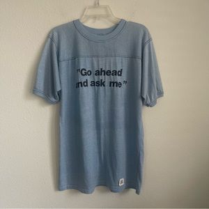 Go Ahead and Ask Me Toshiba The Sound Center Vintage Tee T Shirt